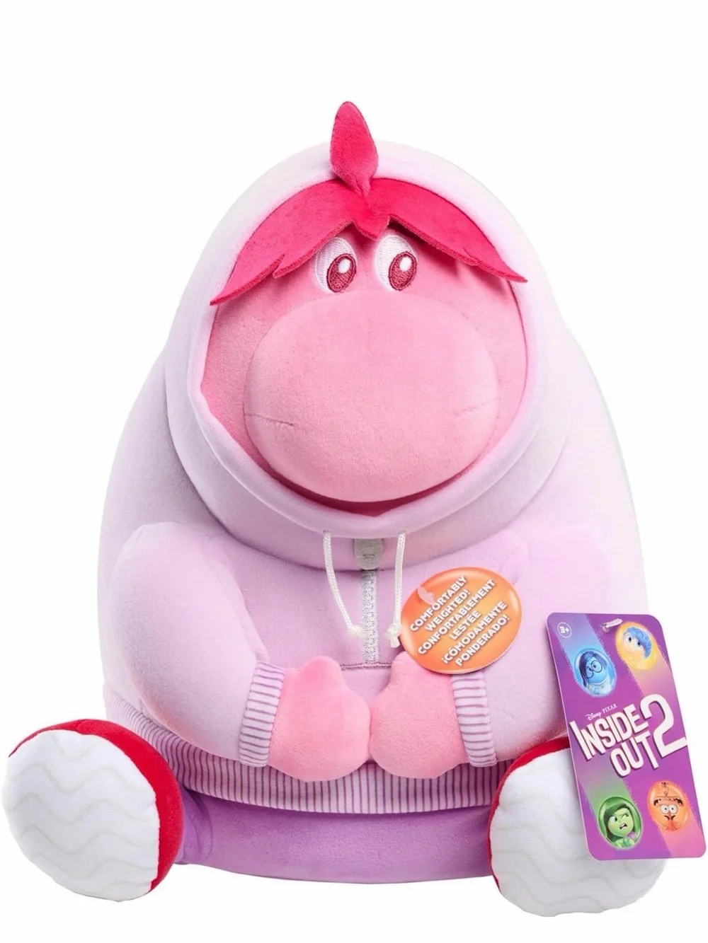 Inside Out 2 Weighted Comfort Plush Embarrassment, Kids Toys for Ages 3 Up new